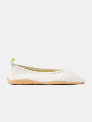 BALLET FLATS GARNIER WHITE
