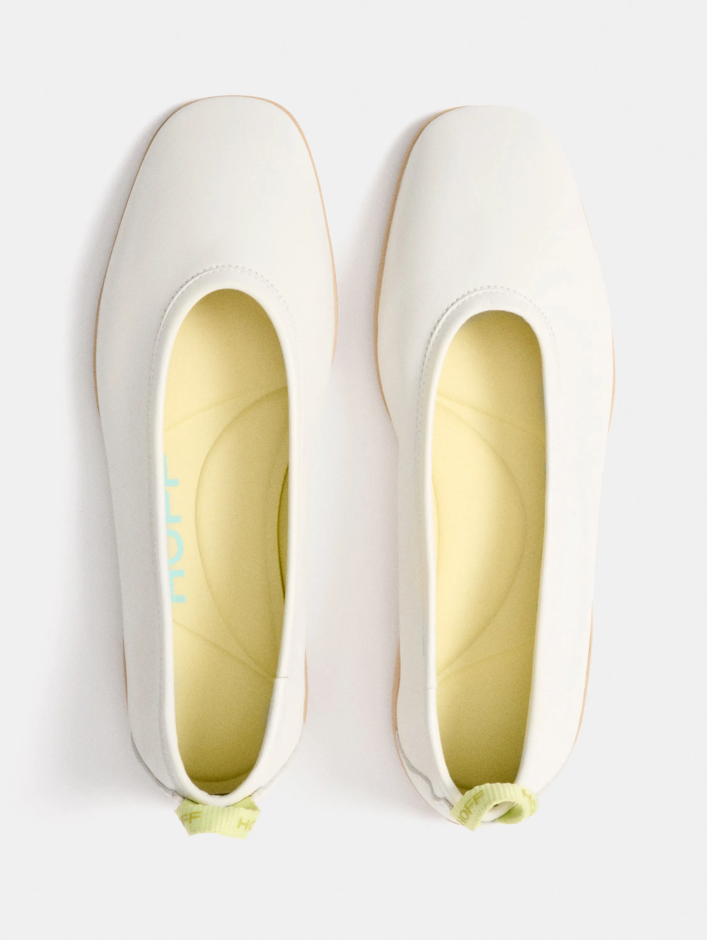 BALLET FLATS GARNIER WHITE
