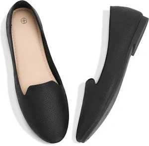 Ballet Flats Shoes for Women Dress Shoes Comfortable Dressy Casual Business Slip on Shoes Loafers