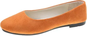 Ballet Flats Shoes for Women Women's Dress Pointed Toe Flats Comfortable Slip-On Casual Daily Wear Work Womens Shoes Solid Color Casual Loafers for Women
