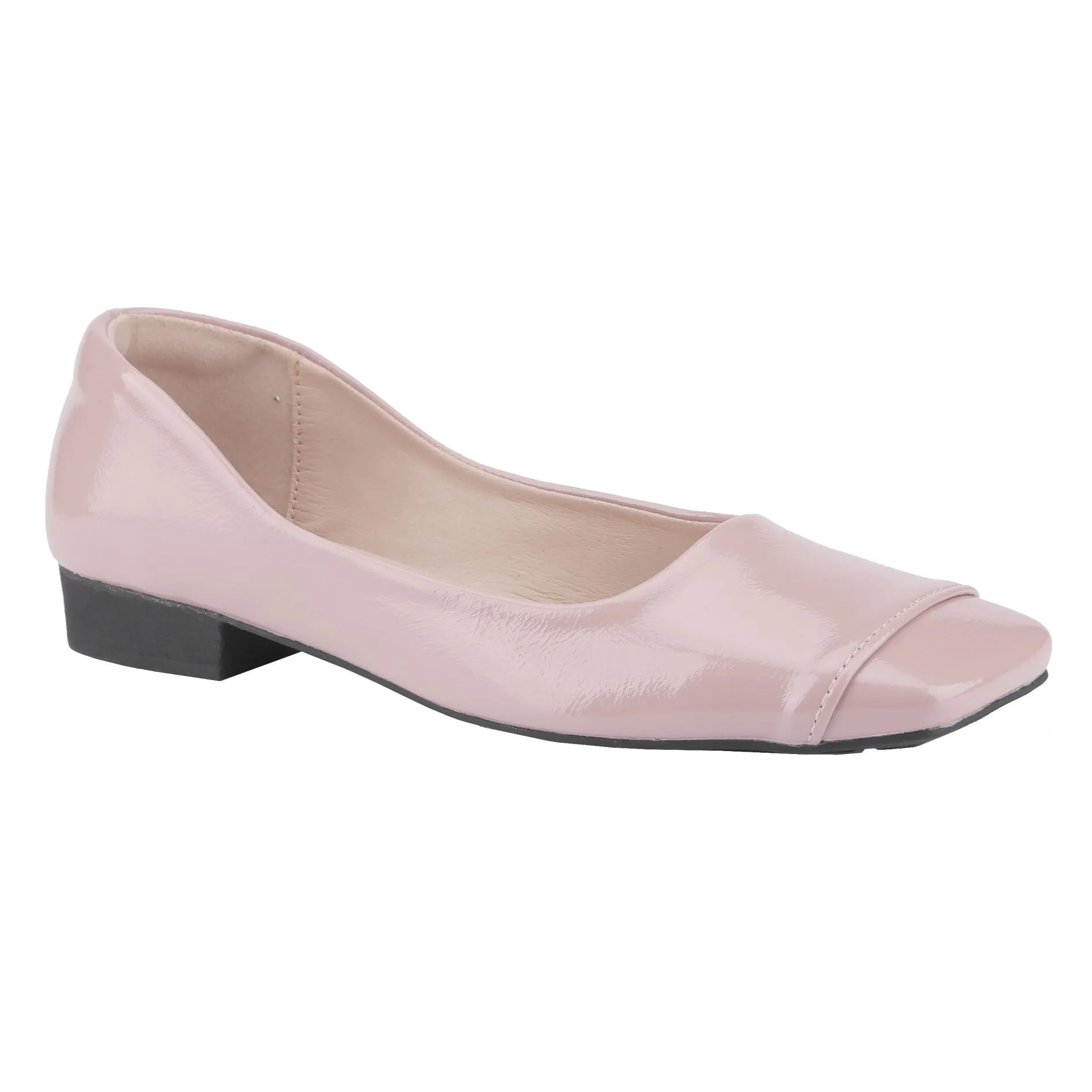 Ballet Flats Square Toe Slip-On Women Casual Shoes
