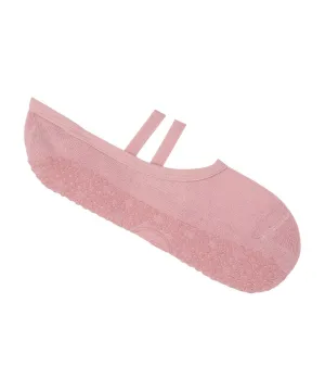 Ballet Non Slip Grip Socks - Mauve