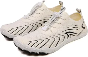 Barefoot Shoes Men Toe Shoes for Men Minimalist Shoes Mens Barefoot Shoes Mens Workout Shoes Men's Cross-Trainer Water Shoes Non-Slip Breathable Barefoot Beach Pool Aqua Swim Surf Hiking Walking Shoes