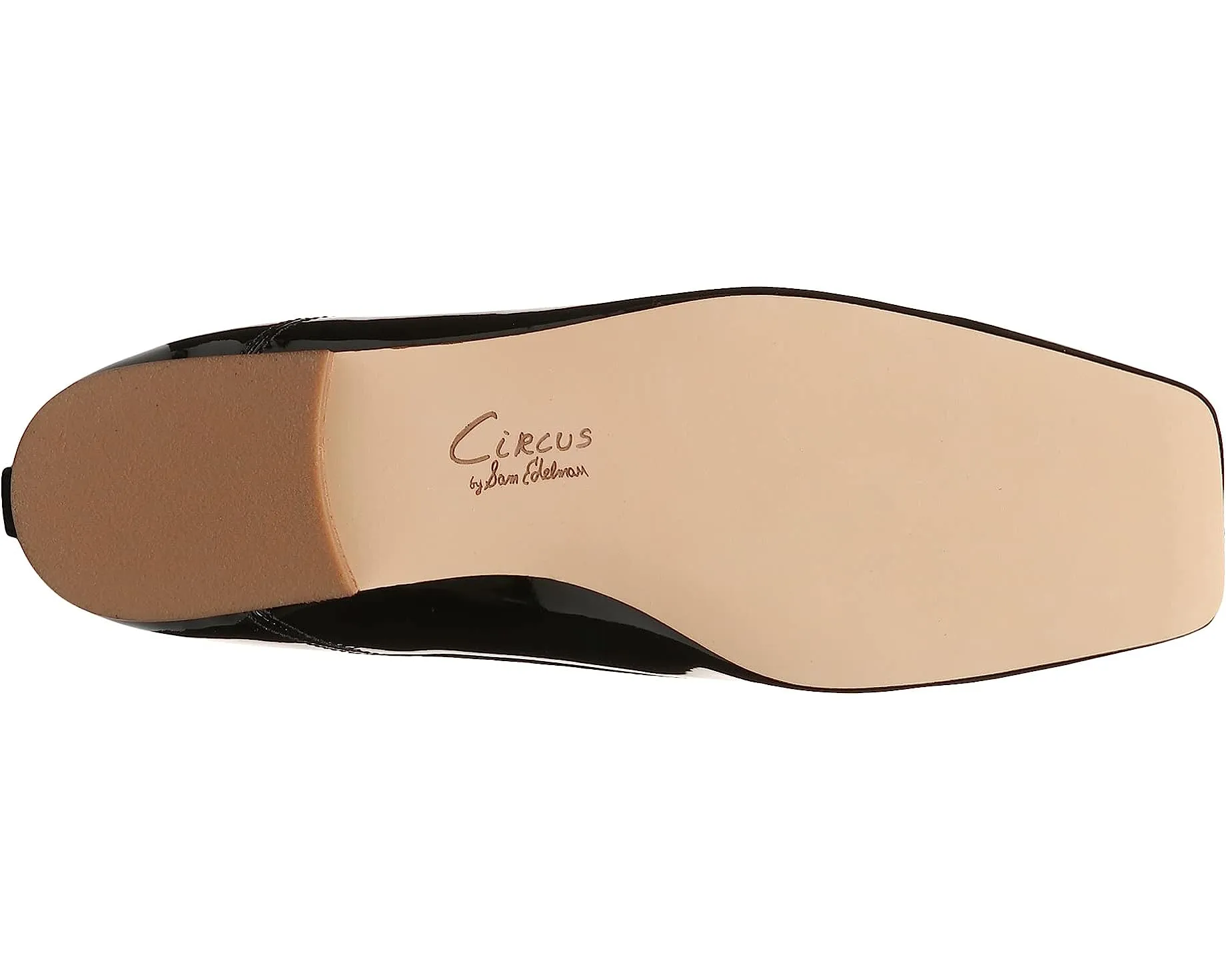 Beautifully designed Square-Toe Detail Edelman Teresa Ballet Flat Bow Black Patent Sam By Wide range Circus Vamp