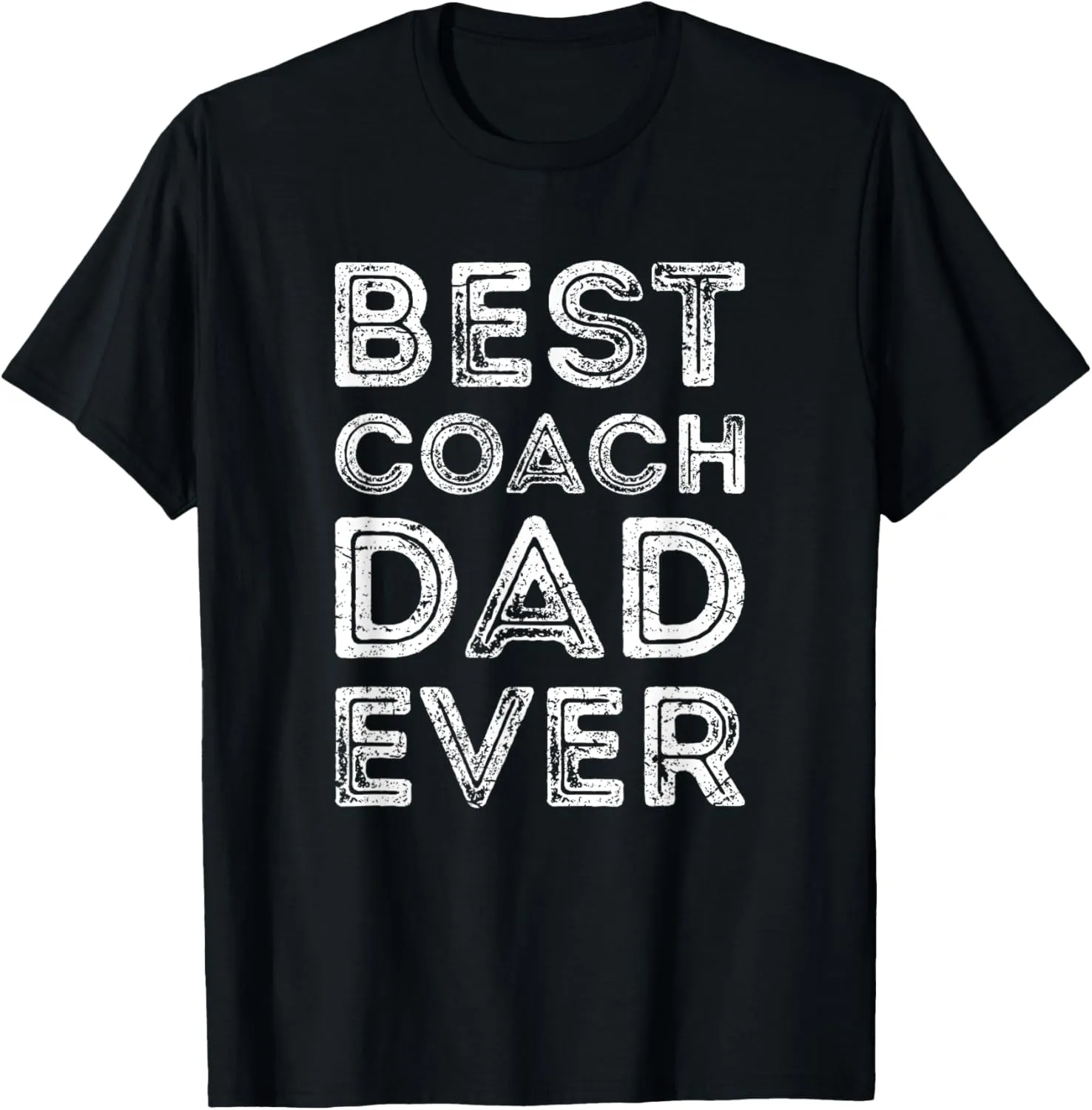Best Coach Dad Ever Coach Vintage Trainer T-Shirt