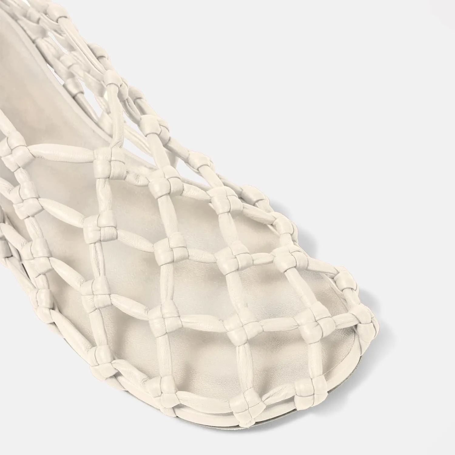 Black Jelly Mesh Ballet Flats for Women Woven Hollow Beach Ballerina Flats Comfortable Casual Slip on Mary Jane Flats