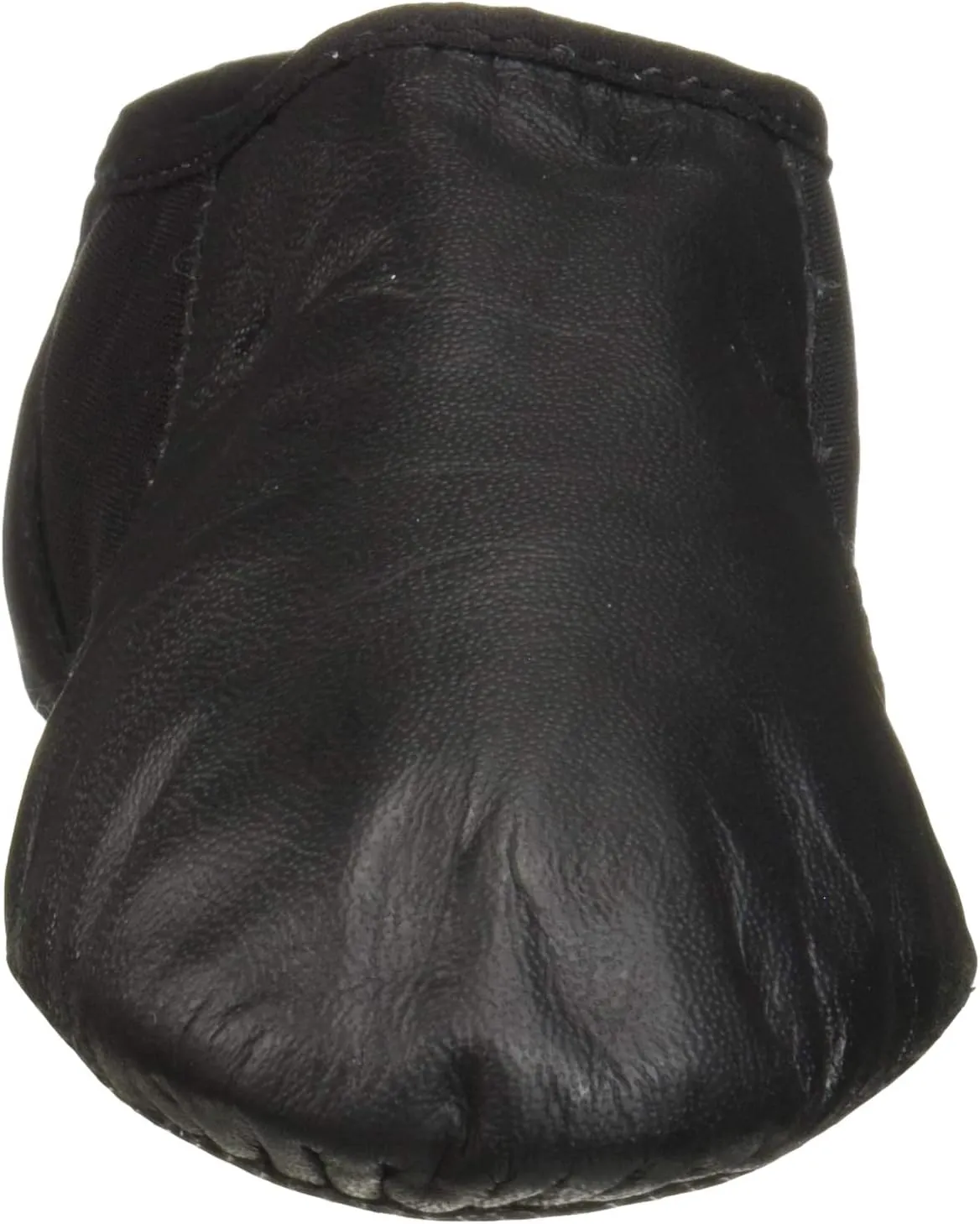 Bloch Girl's Neo-Flex Slip-On Leather Jazz Shoes Dance Shoes, Neoprene Slip-On Split Sole with EVA Forefoot and Heel Pads
