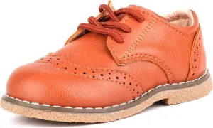 Boy's Girl's Classic Lace-Up Oxford Shoes Comfort School Uniform Dress Loafer Flats (Toddler/Little Kid)