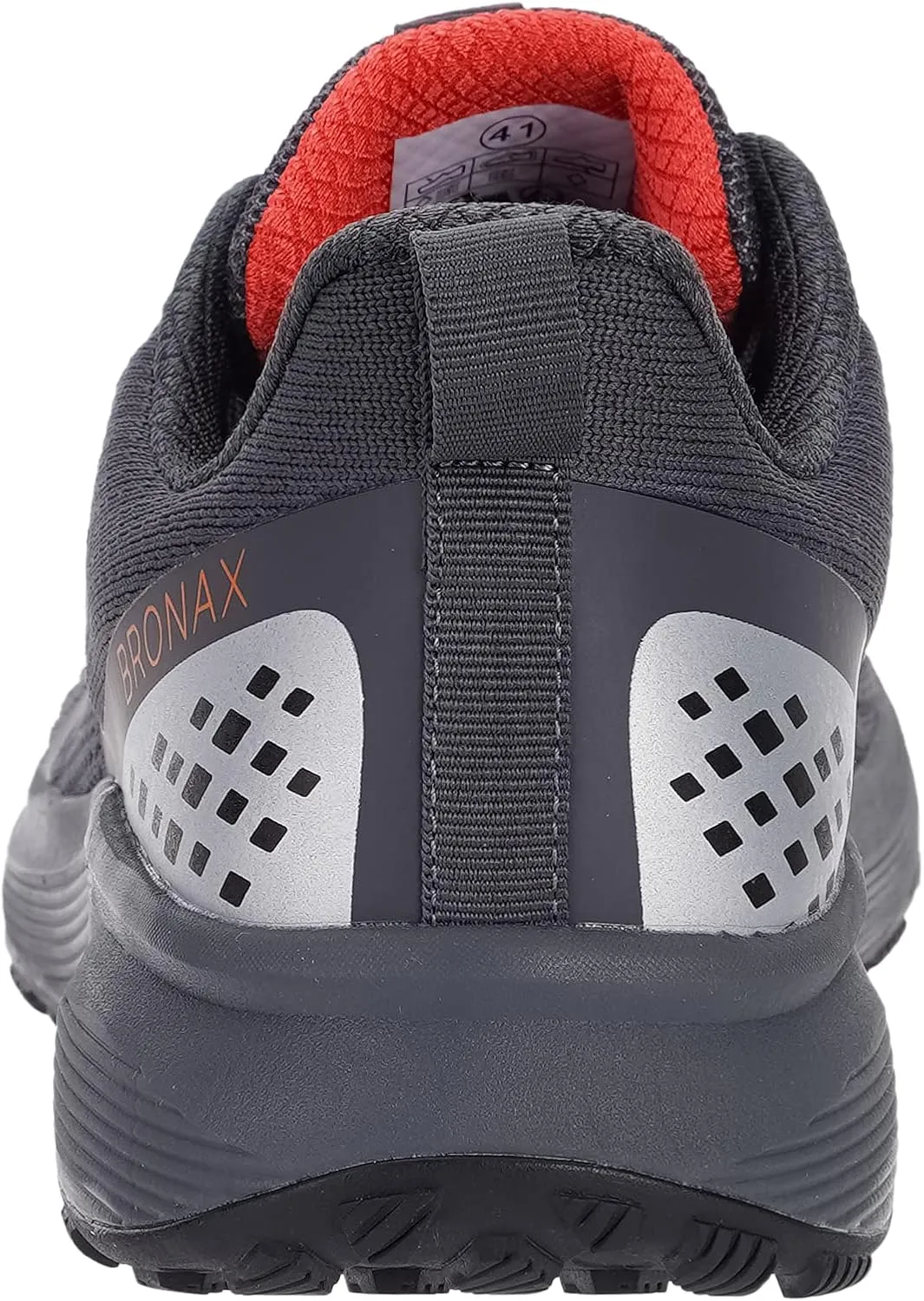 BRONAX Men's Wide Cushioned Supportive Road Running Shoes | Wide Toe Box | Rubber Outsole