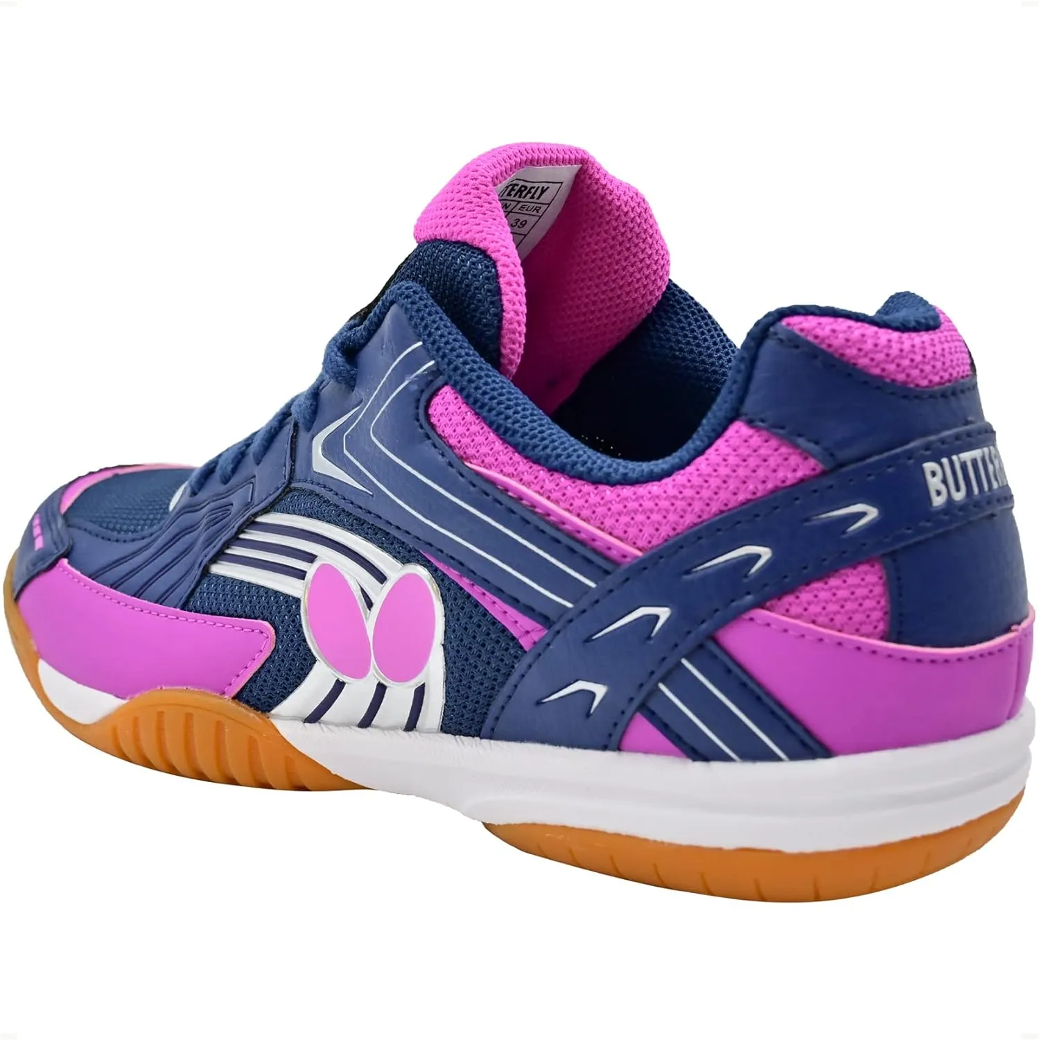 Butterfly Lezoline Reiss Shoes - Athletic Indoor Competition Table Tennis Shoe for Beginners, Intermediate Players, Offers Comfort, Durability, Grip, Cushion
