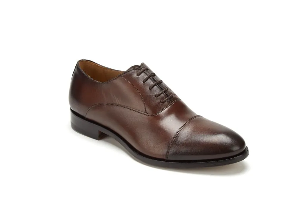 Cap Toe Oxford | Dark Brown