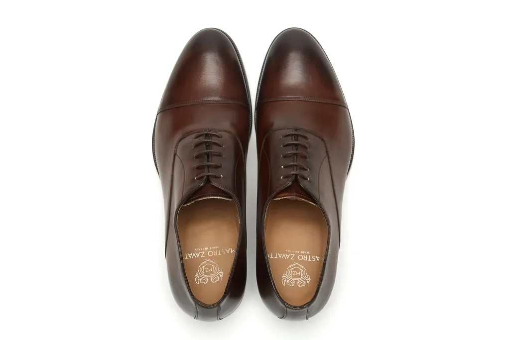 Cap Toe Oxford | Dark Brown