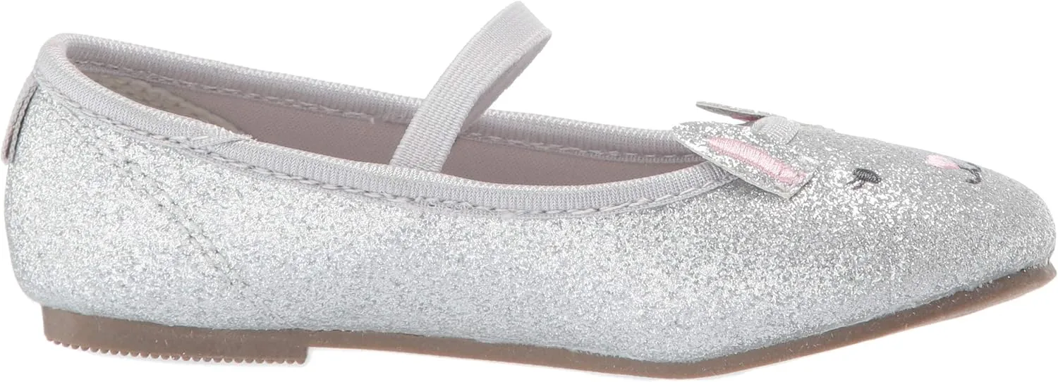 Carter's Girl's Lula Glitter Ballet Flat