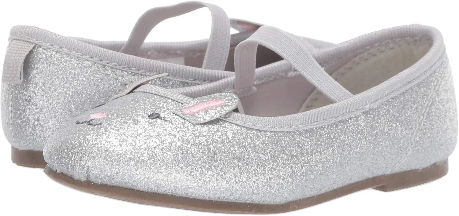 Carter's Girl's Lula Glitter Ballet Flat