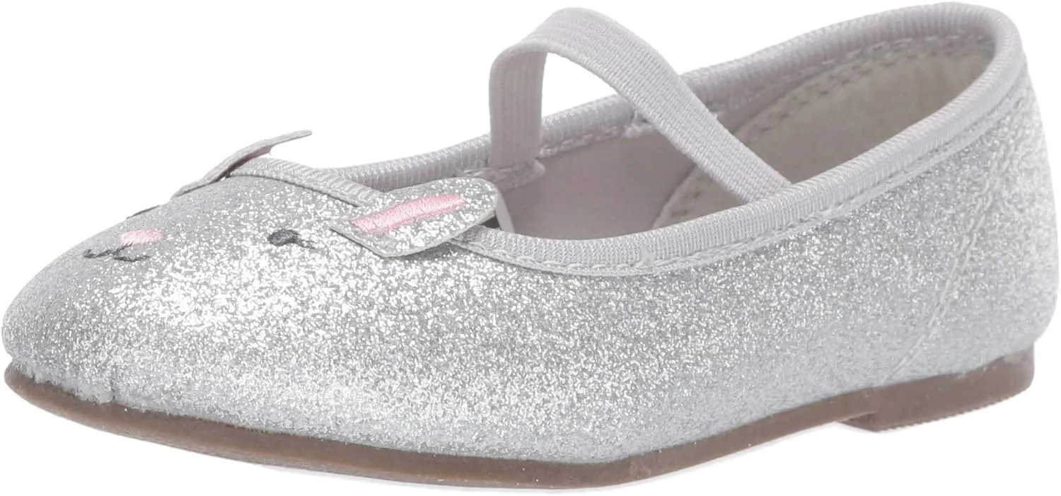 Carter's Girl's Lula Glitter Ballet Flat