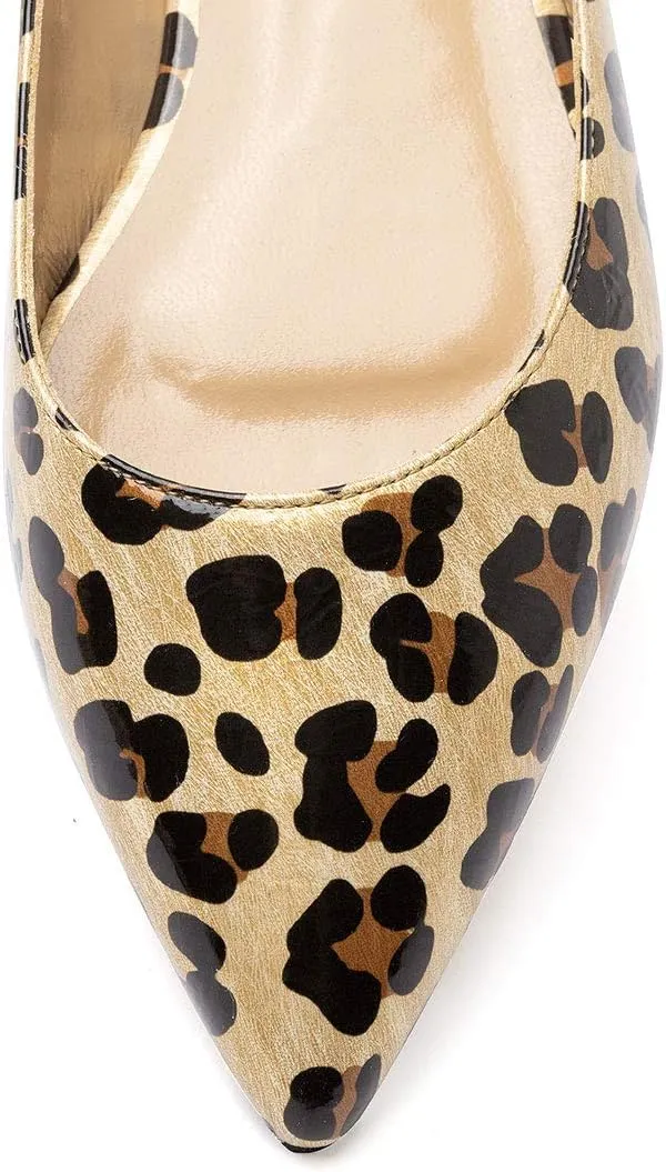 Castamere Women's Comfortable Ballet Slip-on Flats Pointed Toe Elegant Pumps with Low Heels