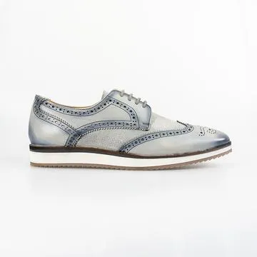 Cavani Mandu Casual Brogue in Grey