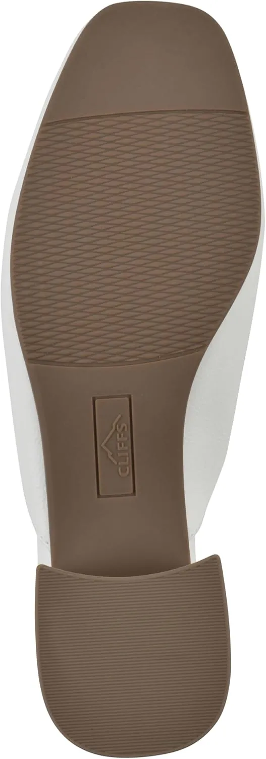 CLIFFS BY WHITE MOUNTAIN Women's Quin Low Block Heel Loafer Style Mule