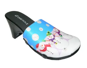 Clog - Snowman Bling