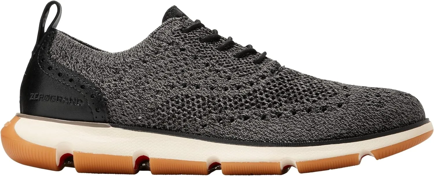 Cole Haan 4.Zerogrand Stitchlite Men's Oxford Shoes, Lightweight Breathable Knit, Modern Casual Style, Lace-Up Design
