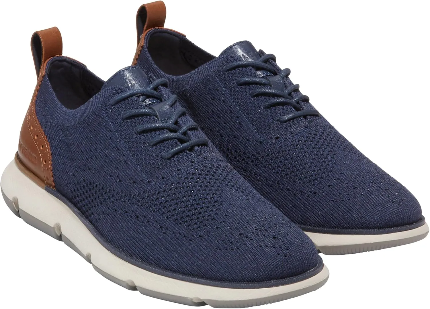Cole Haan 4.Zerogrand Stitchlite Men's Oxford Shoes, Lightweight Breathable Knit, Modern Casual Style, Lace-Up Design
