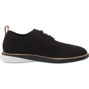 Cole Haan Mens GrandEvOlution Sititchlite Oxford Black Knit C32152