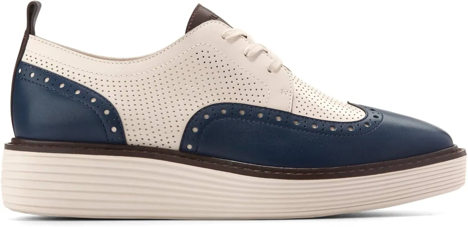 Cole Haan Women's Originalgrand Platform Wing Tip Oxford
