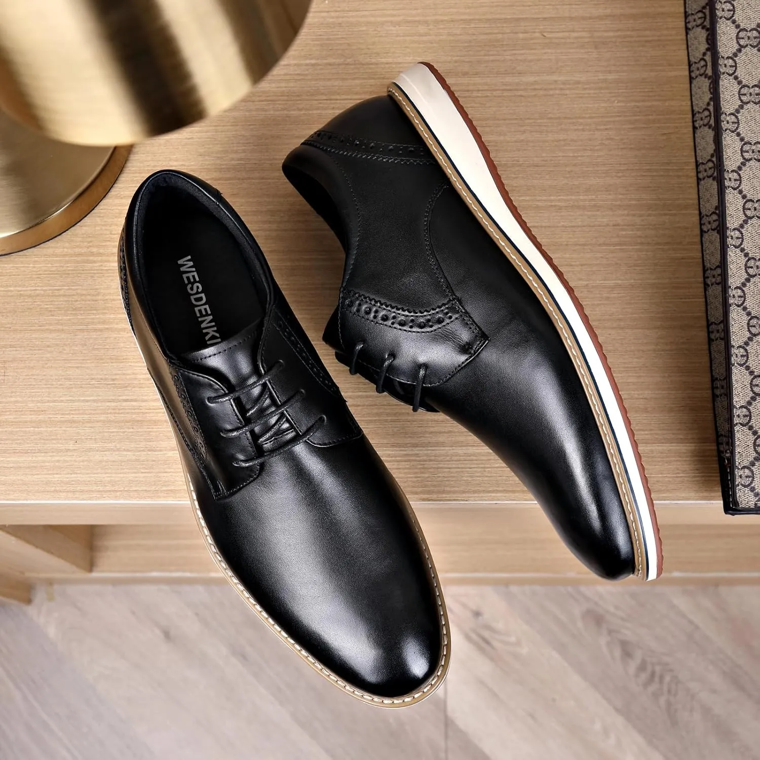 Comfort Formal Shoes for Men Wedding, Men's Oxford Shoes