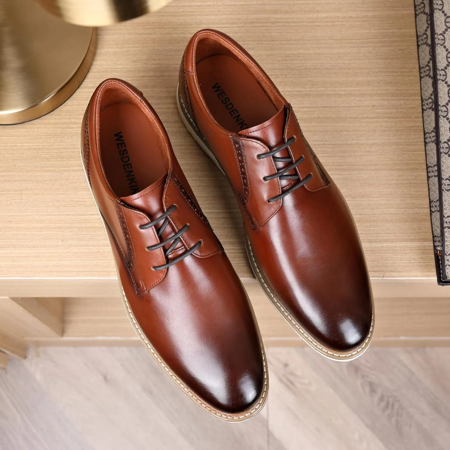 Comfort Formal Shoes for Men Wedding, Men's Oxford Shoes