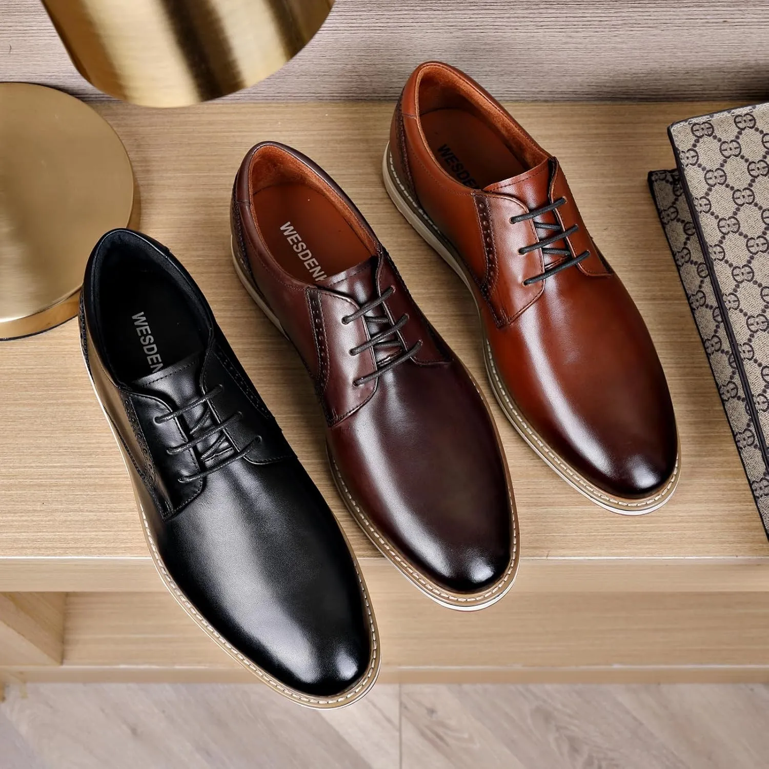 Comfort Formal Shoes for Men Wedding, Men's Oxford Shoes