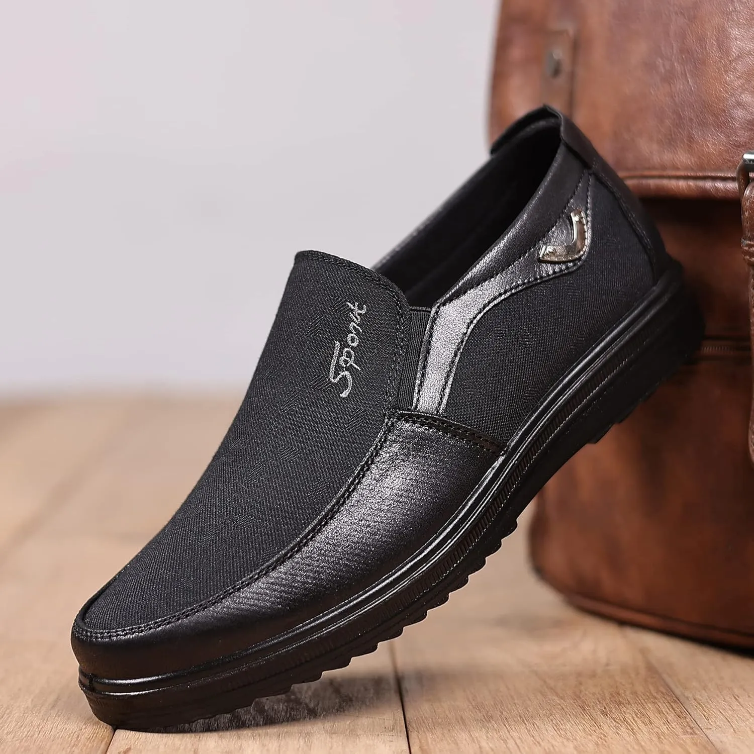 COSIDRAM Mens Loafer Casual Shoes Comfort Lightweight Driving Travel Walking Shoes for Adult Male