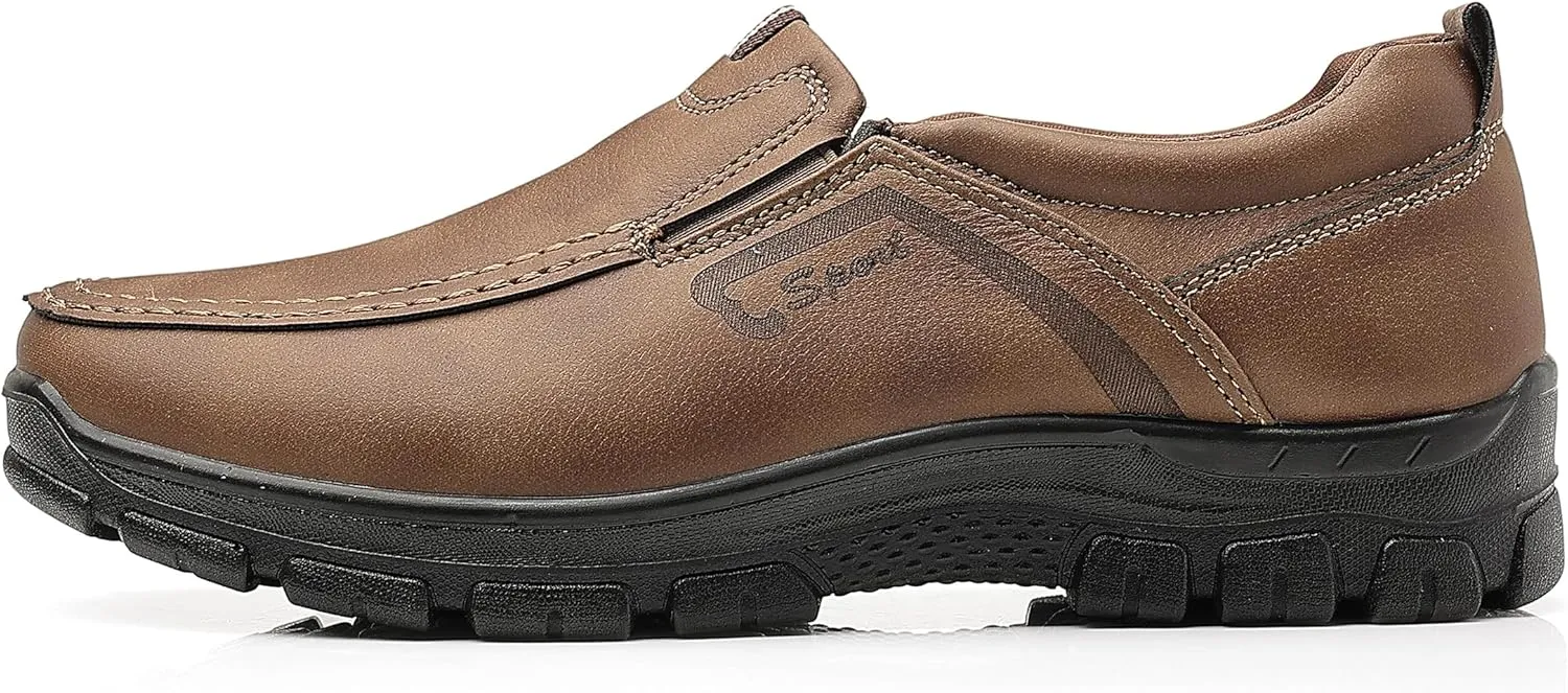 COSIDRAM Mens Loafers Slip on Shoes Casual Comfort Soft Moccasin Daily Flats Driving Walking Shoes Lightweight