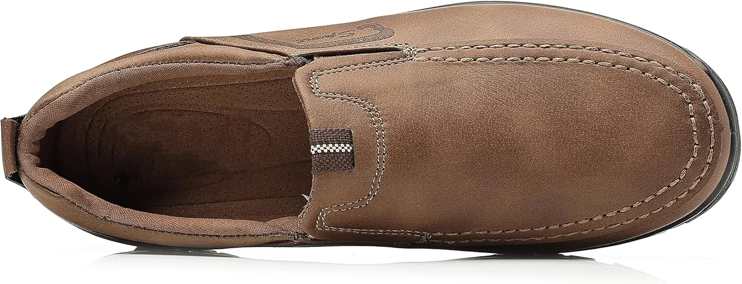 COSIDRAM Mens Loafers Slip on Shoes Casual Comfort Soft Moccasin Daily Flats Driving Walking Shoes Lightweight