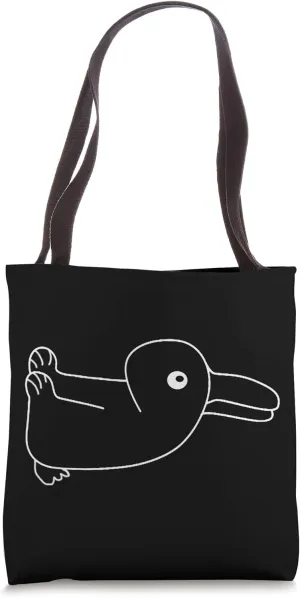 Crazy Duck Rabbit Wittgenstein Weird Optical Illusion Trick Tote Bag
