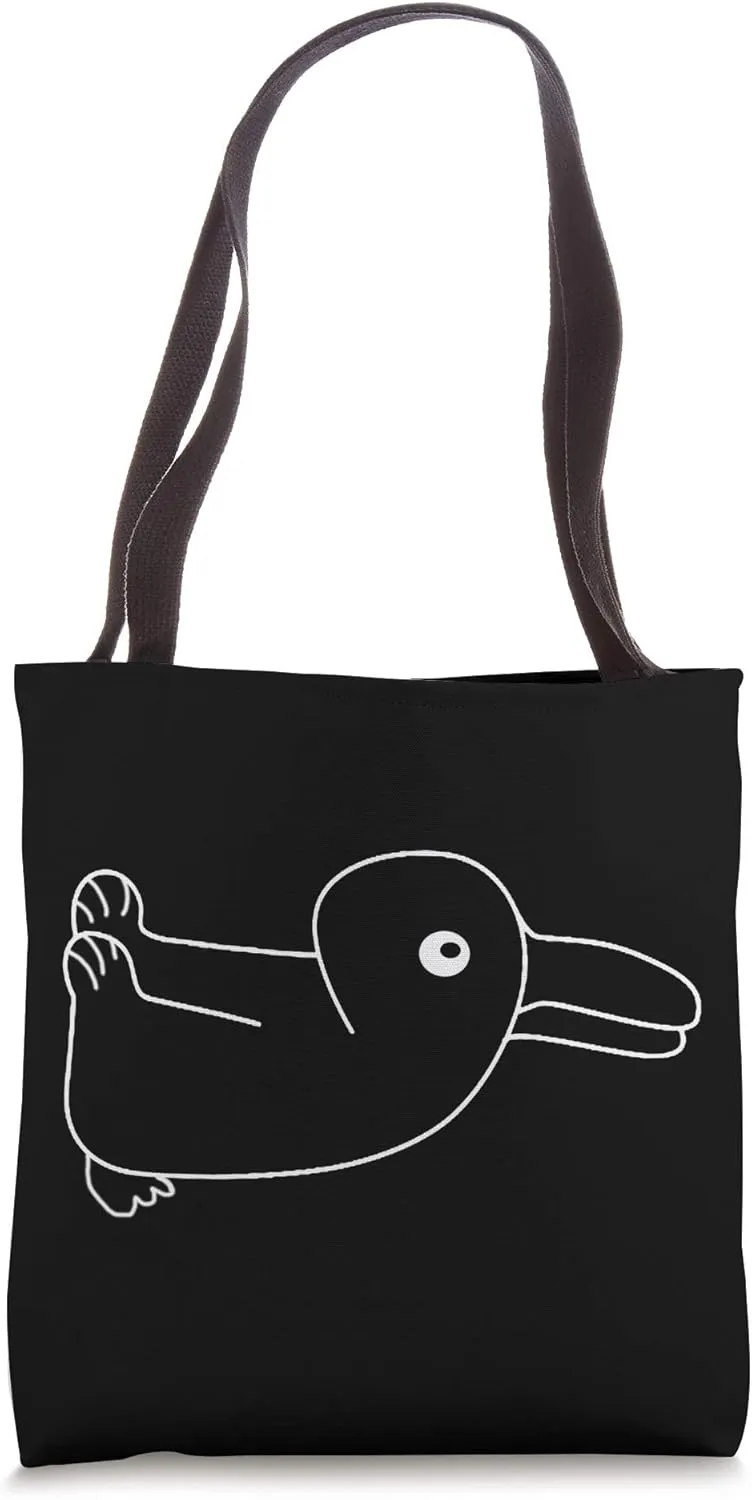 Crazy Duck Rabbit Wittgenstein Weird Optical Illusion Trick Tote Bag