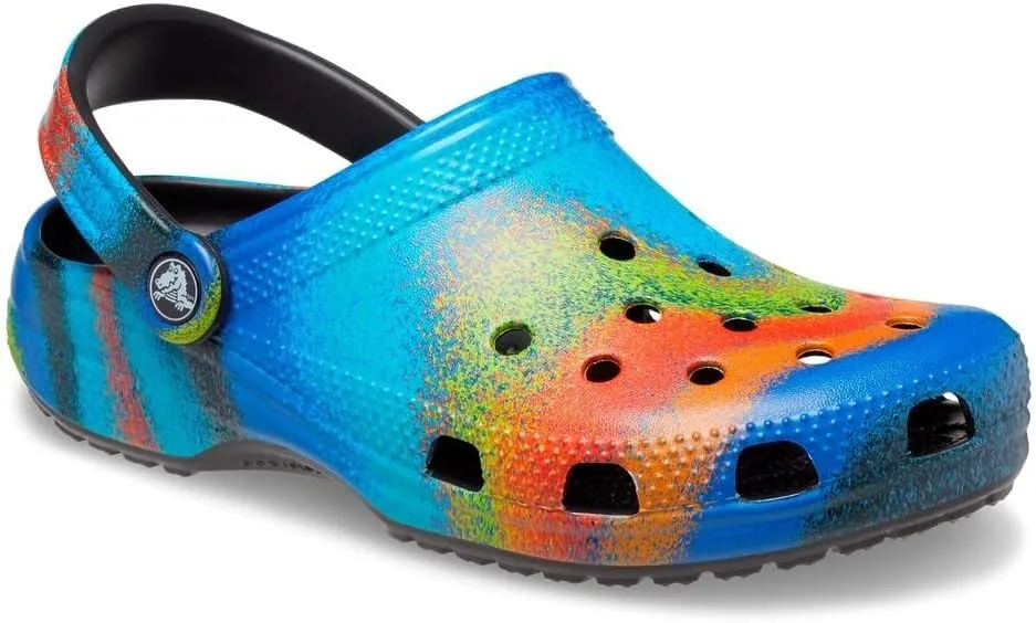 Crocs Classic Solar Rainbow Clogs