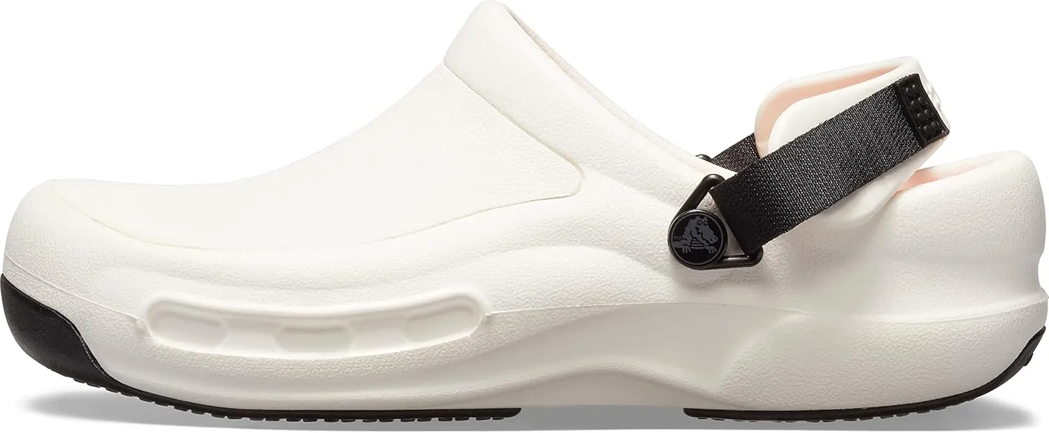 Crocs Men's and Women's Bistro Pro Work Clog Slip Resistant Work Shoe, Great Nursing or Chef Shoe