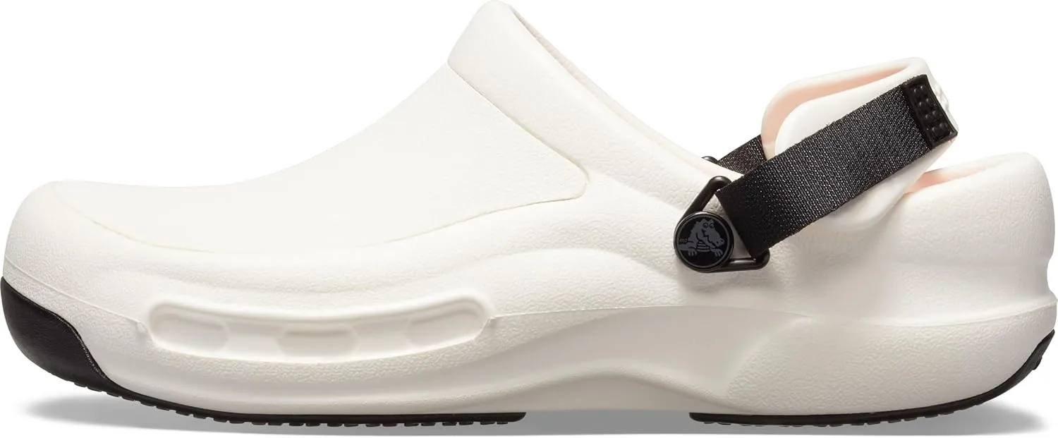 Crocs Men's and Women's Bistro Pro Work Clog Slip Resistant Work Shoe, Great Nursing or Chef Shoe