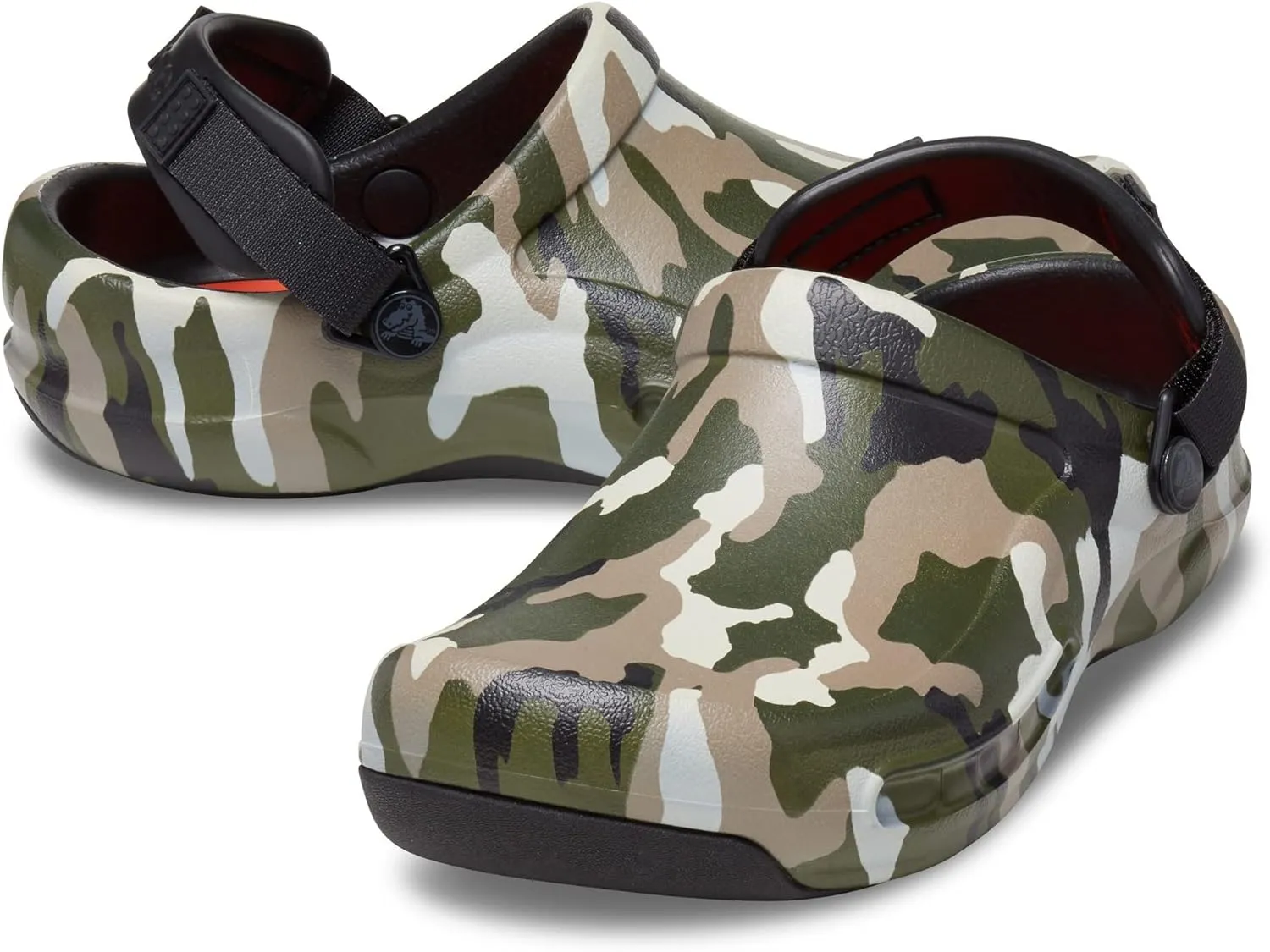 Crocs Men's and Women's Bistro Pro Work Clog Slip Resistant Work Shoe, Great Nursing or Chef Shoe