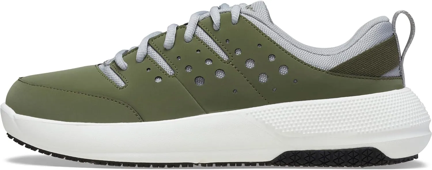 Crocs Men's On The Clock Work Sneakers, Slip Resistant Shoes