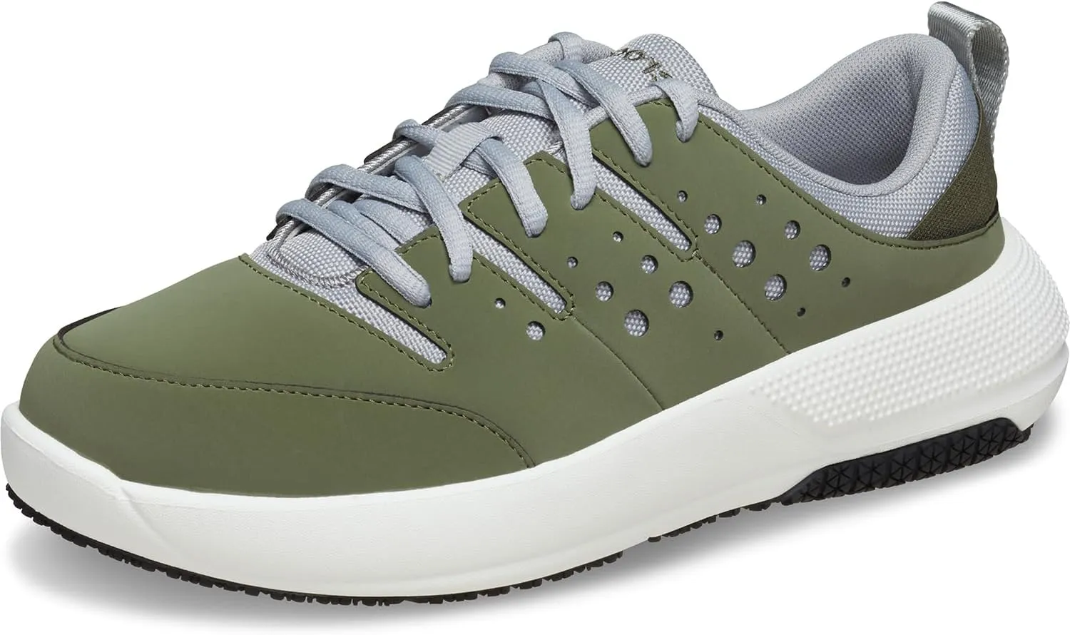 Crocs Men's On The Clock Work Sneakers, Slip Resistant Shoes
