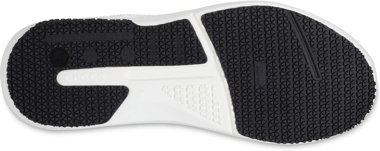Crocs Men's On The Clock Work Sneakers, Slip Resistant Shoes