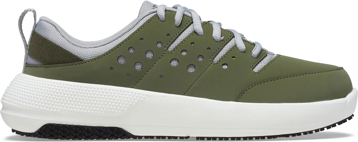 Crocs Men's On The Clock Work Sneakers, Slip Resistant Shoes