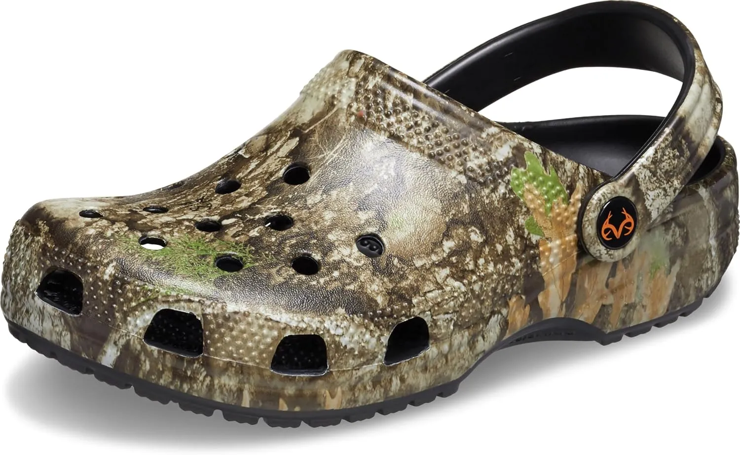 Crocs Unisex-Adult Classic Realtree Clog, Multi APX, 13 Men/15 Women