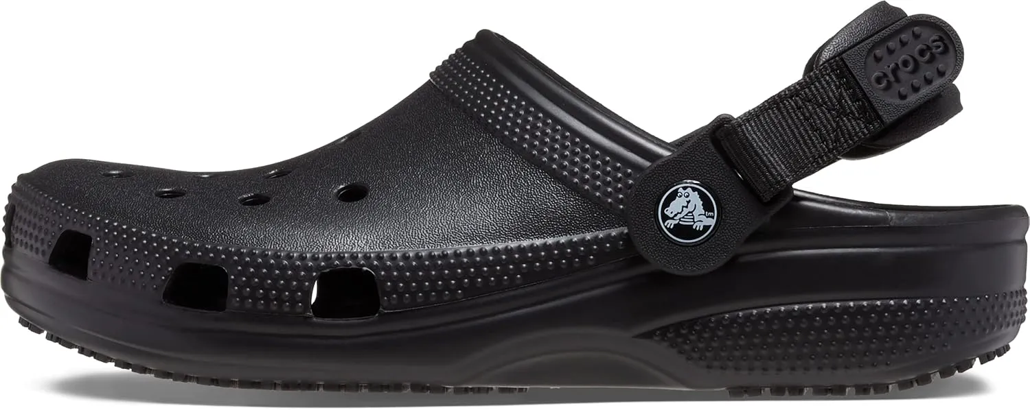 Crocs Unisex Classic Adjustable Slip Resistant Clogs