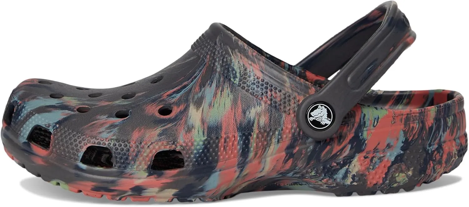 Crocs Unisex Classic Marbled Tie-Dye Clog