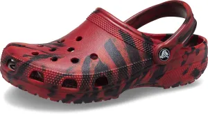Crocs Unisex Classic Marbled Tie-Dye Clog