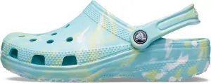 Crocs Unisex Classic Marbled Tie-Dye Clog
