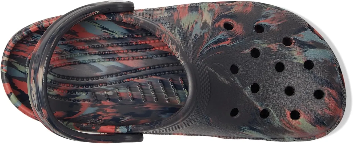 Crocs Unisex Classic Marbled Tie-Dye Clog