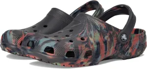 Crocs Unisex Classic Marbled Tie-Dye Clog